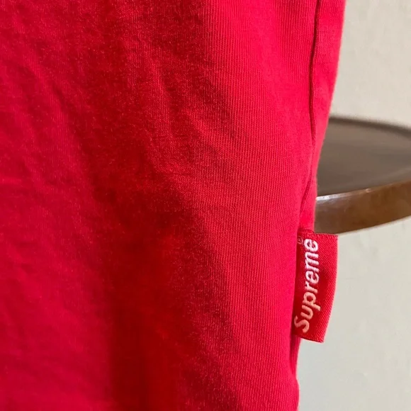 Supreme Box Logo Red Tee t shirt - Picture 4 of 6